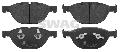 Klocki hamulcowe - komplet do Jaguara, 20 91 6519, SWAG Autoteile GmbH w ofercie sklepu e-autoparts.pl 